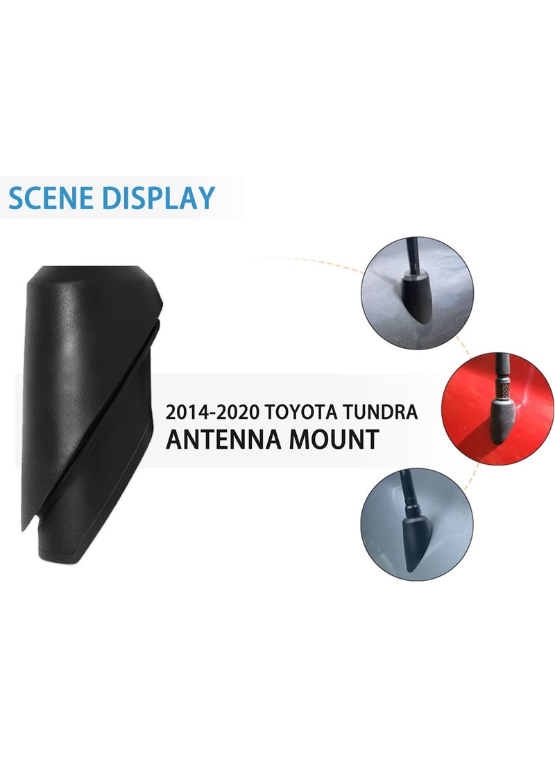 Antenna Base for Toyota Tundra 2014 2015 2016 2017 2018 2019 2020 86392-0C030 Antenna Ornament Grommet Rubber Mount Car Radio Antenna Bezel - Image 2